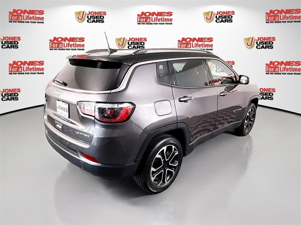 used 2022 Jeep Compass car, priced at $23,995