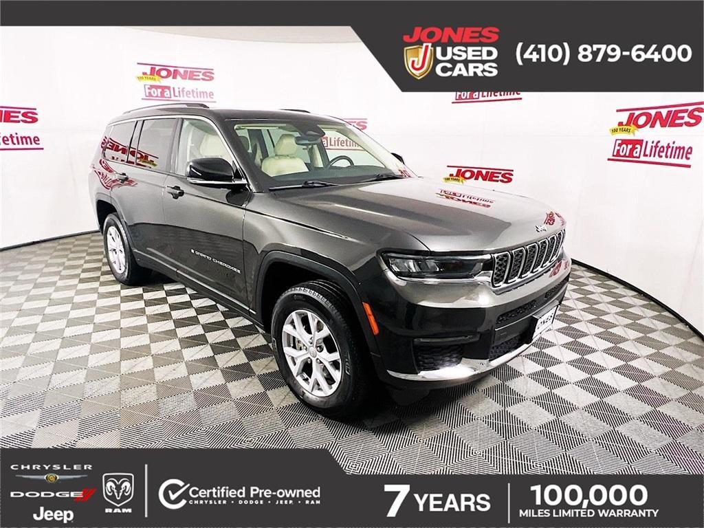 used 2021 Jeep Grand Cherokee L car, priced at $28,996