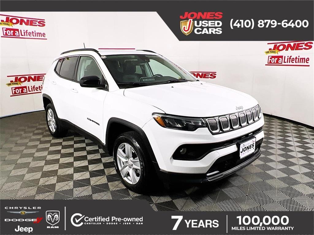 used 2022 Jeep Compass car, priced at $22,920