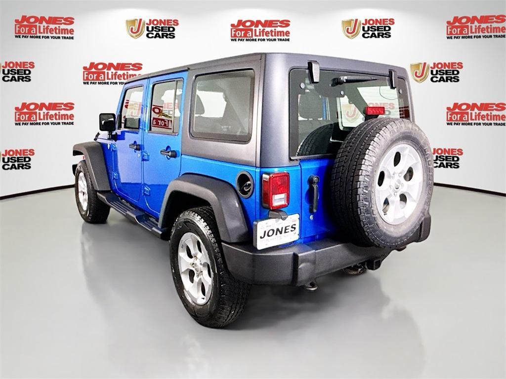 used 2016 Jeep Wrangler Unlimited car, priced at $16,998