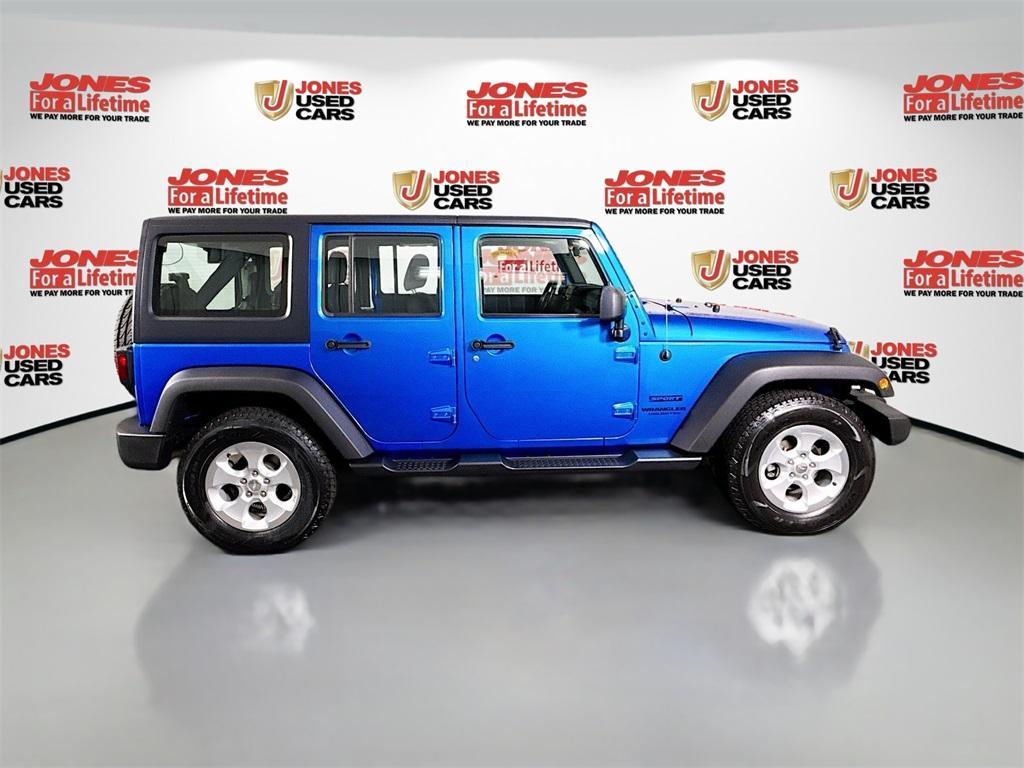 used 2016 Jeep Wrangler Unlimited car, priced at $16,998