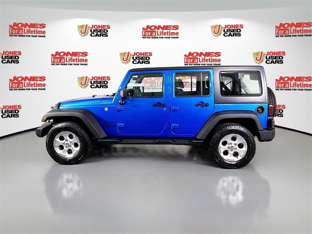 used 2016 Jeep Wrangler Unlimited car, priced at $16,998