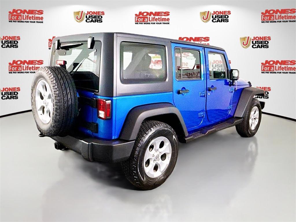 used 2016 Jeep Wrangler Unlimited car, priced at $16,998