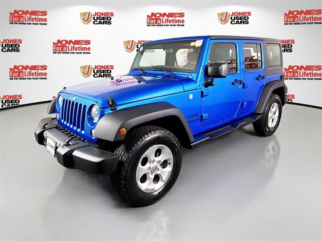used 2016 Jeep Wrangler Unlimited car, priced at $16,998
