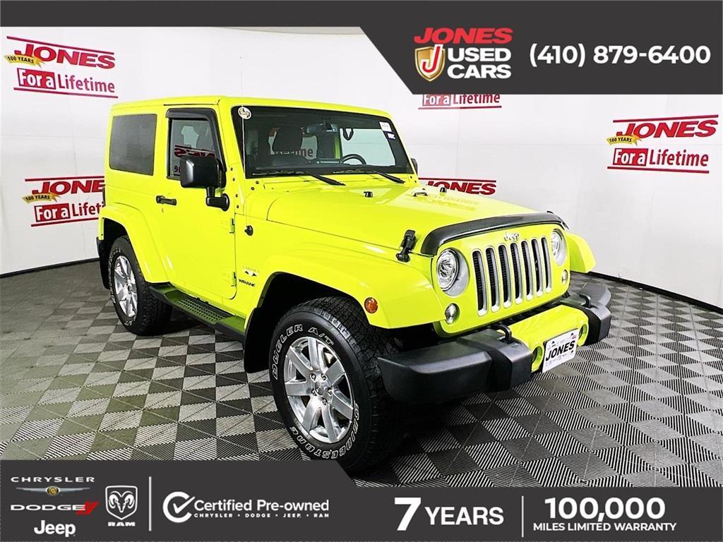 used 2017 Jeep Wrangler car, priced at $24,998