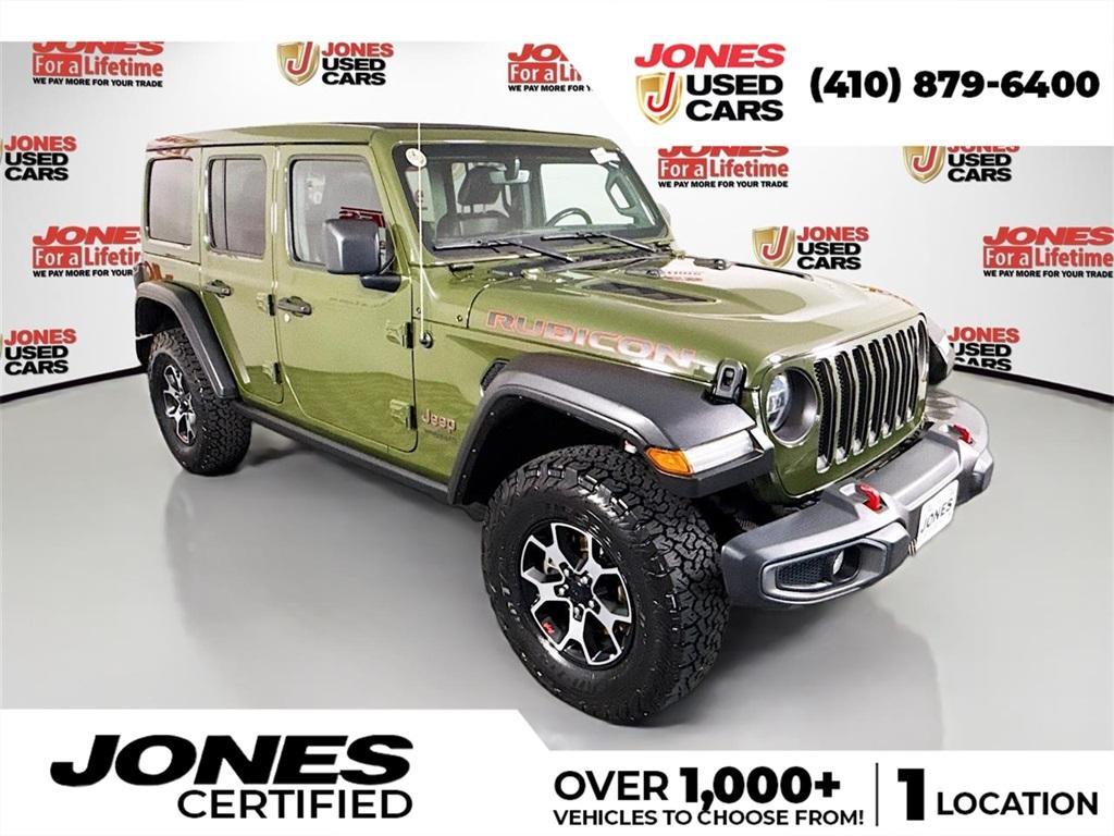 used 2021 Jeep Wrangler Unlimited car, priced at $37,272
