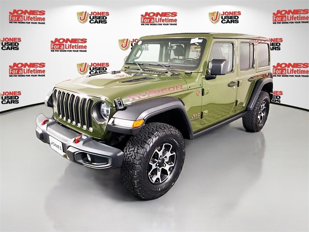 used 2021 Jeep Wrangler Unlimited car, priced at $37,272