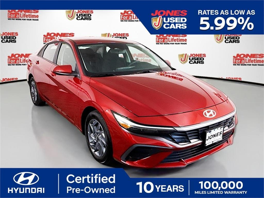 used 2024 Hyundai Elantra car, priced at $20,890