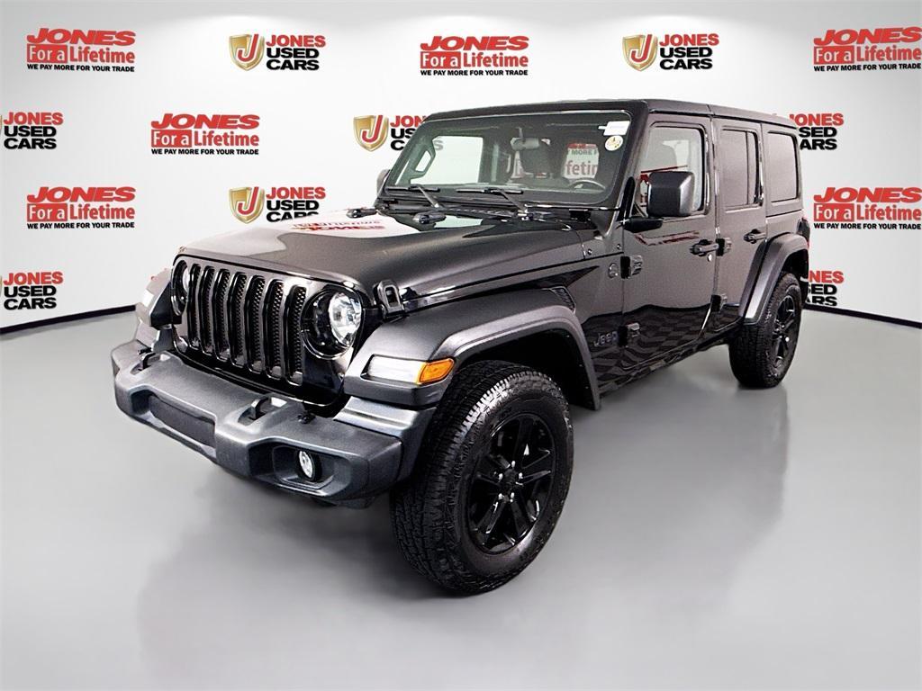 used 2022 Jeep Wrangler Unlimited car, priced at $31,598