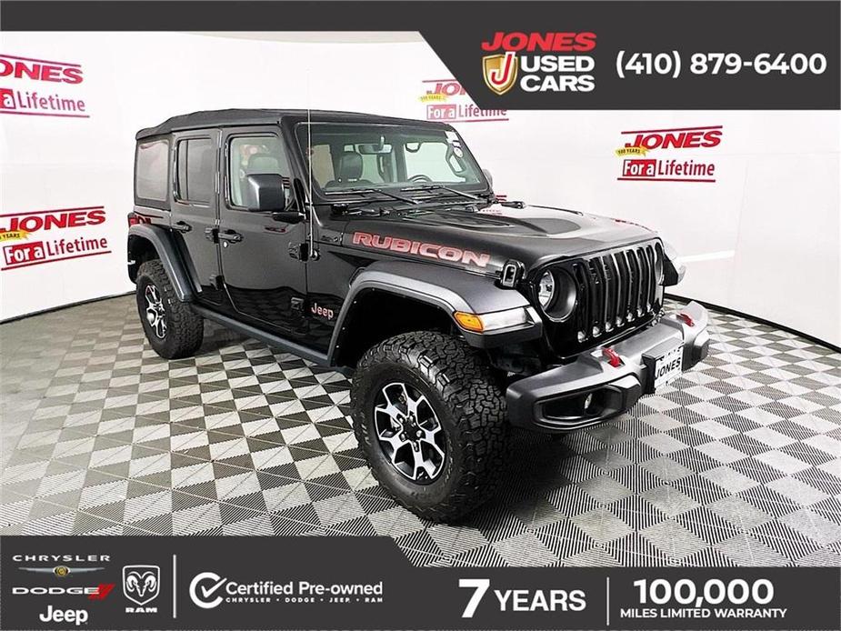 used 2022 Jeep Wrangler Unlimited car, priced at $43,996