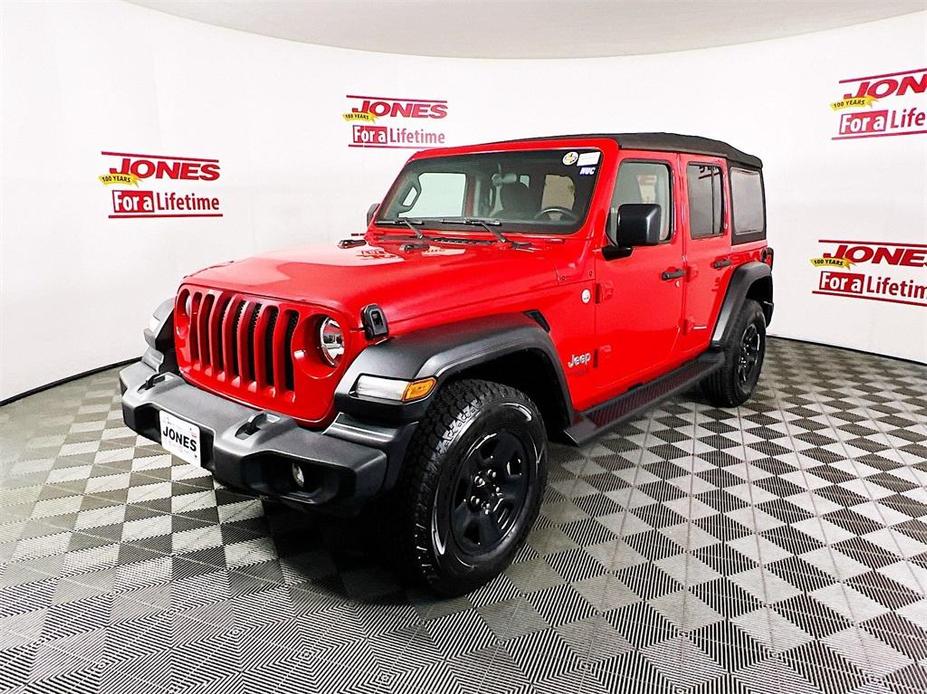 used 2021 Jeep Wrangler Unlimited car, priced at $32,998