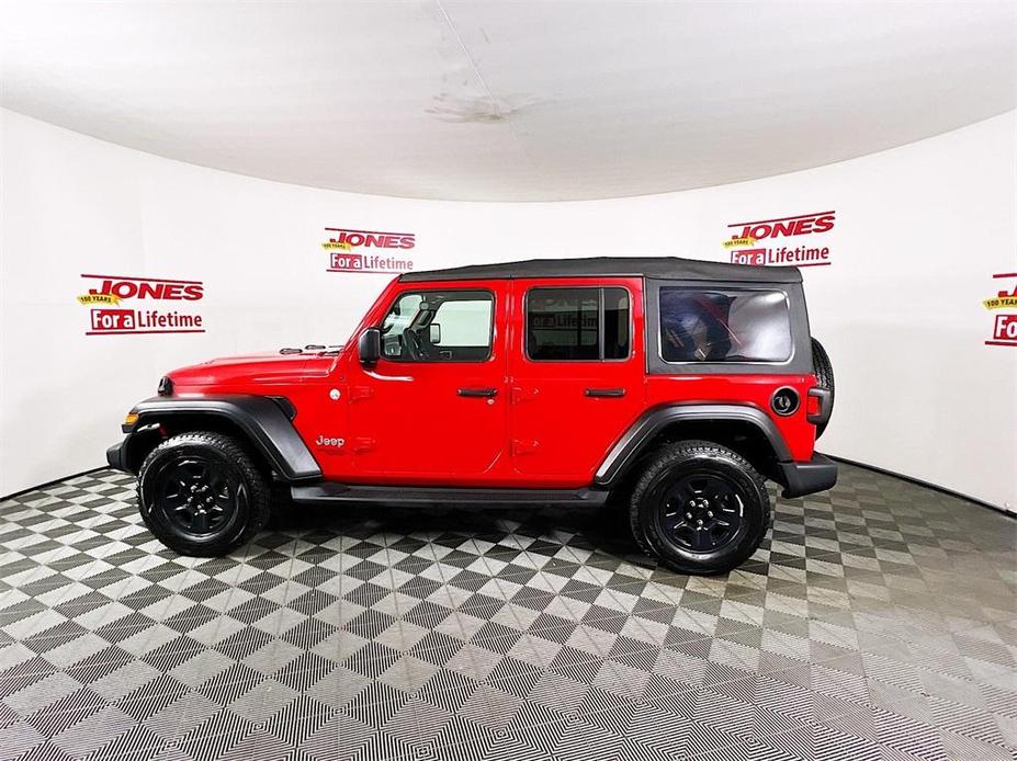 used 2021 Jeep Wrangler Unlimited car, priced at $32,998