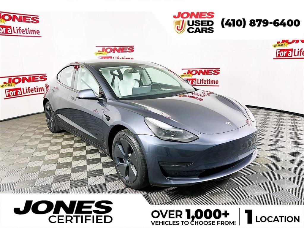 used 2023 Tesla Model 3 car, priced at $25,998