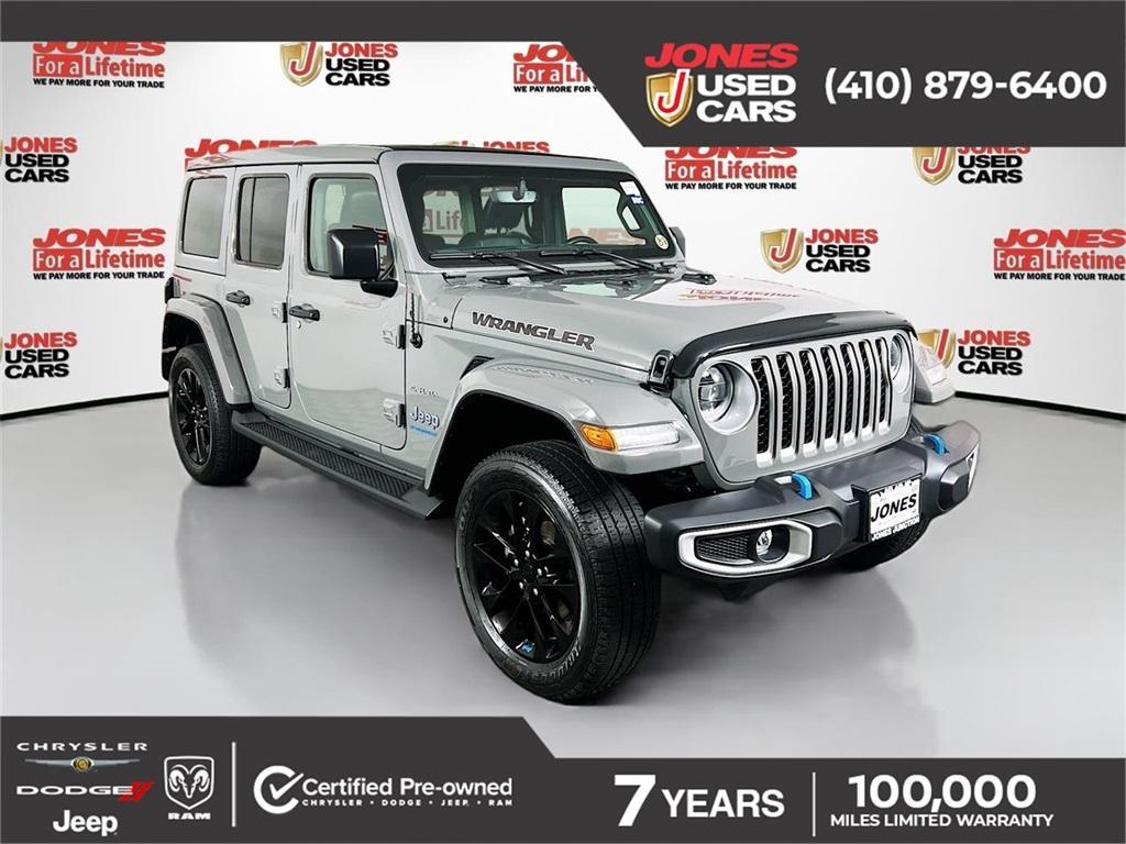 used 2023 Jeep Wrangler 4xe car, priced at $34,664