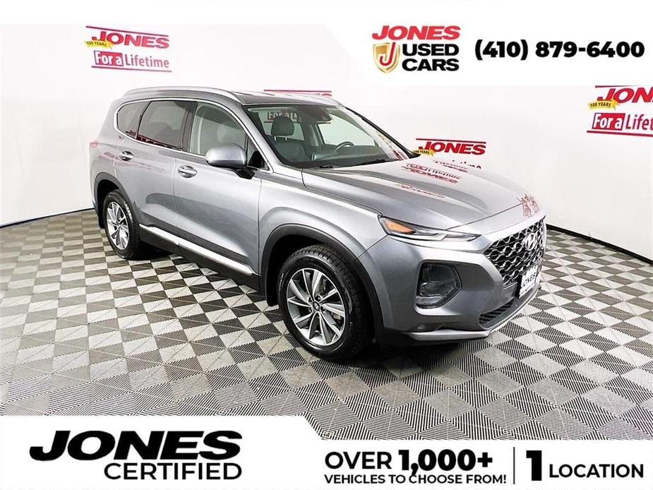 used 2019 Hyundai Santa Fe car, priced at $19,489