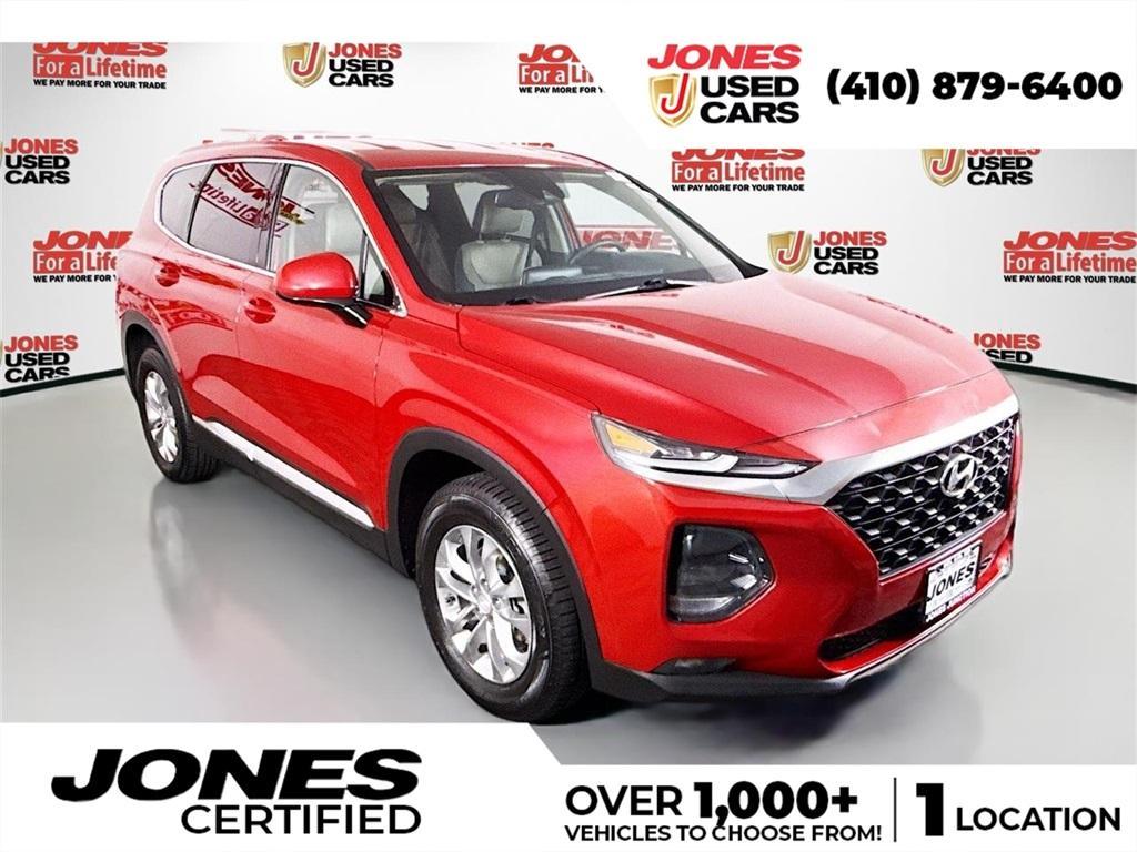 used 2020 Hyundai Santa Fe car, priced at $17,995