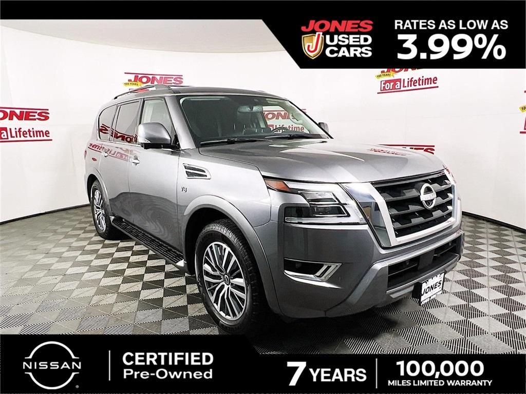 used 2021 Nissan Armada car, priced at $35,998