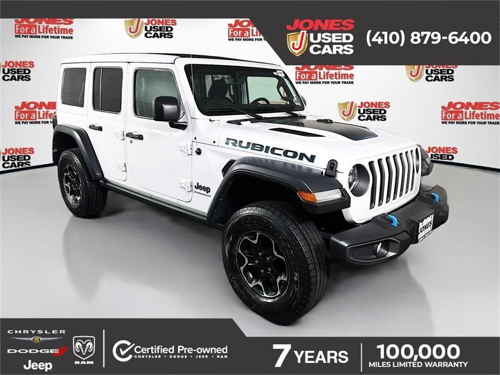 used 2023 Jeep Wrangler 4xe car, priced at $35,998