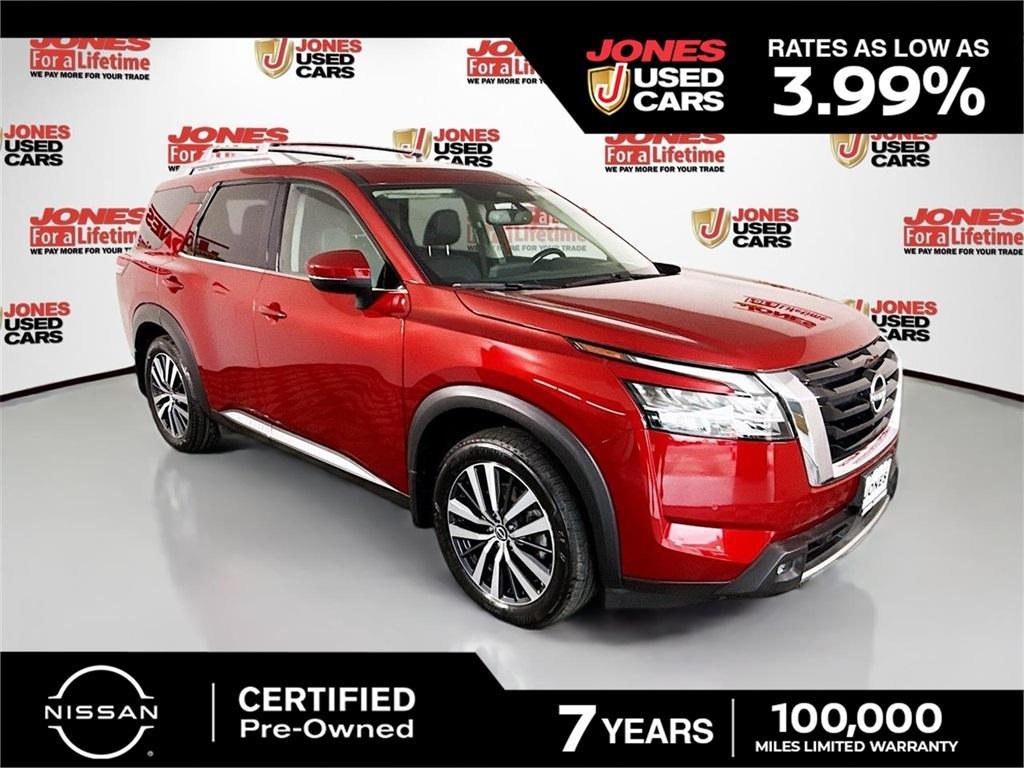 used 2022 Nissan Pathfinder car, priced at $32,173
