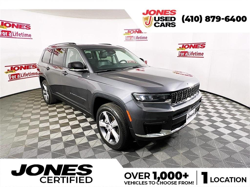 used 2021 Jeep Grand Cherokee L car, priced at $33,996