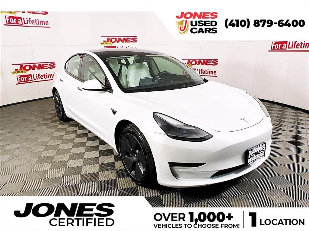 used 2021 Tesla Model 3 car, priced at $24,996