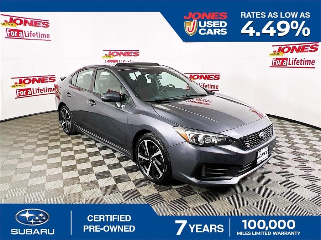 used 2022 Subaru Impreza car, priced at $21,998