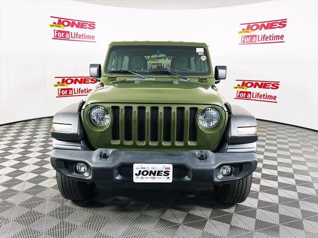 used 2021 Jeep Wrangler Unlimited car, priced at $27,996