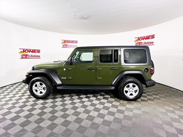 used 2021 Jeep Wrangler Unlimited car, priced at $27,996