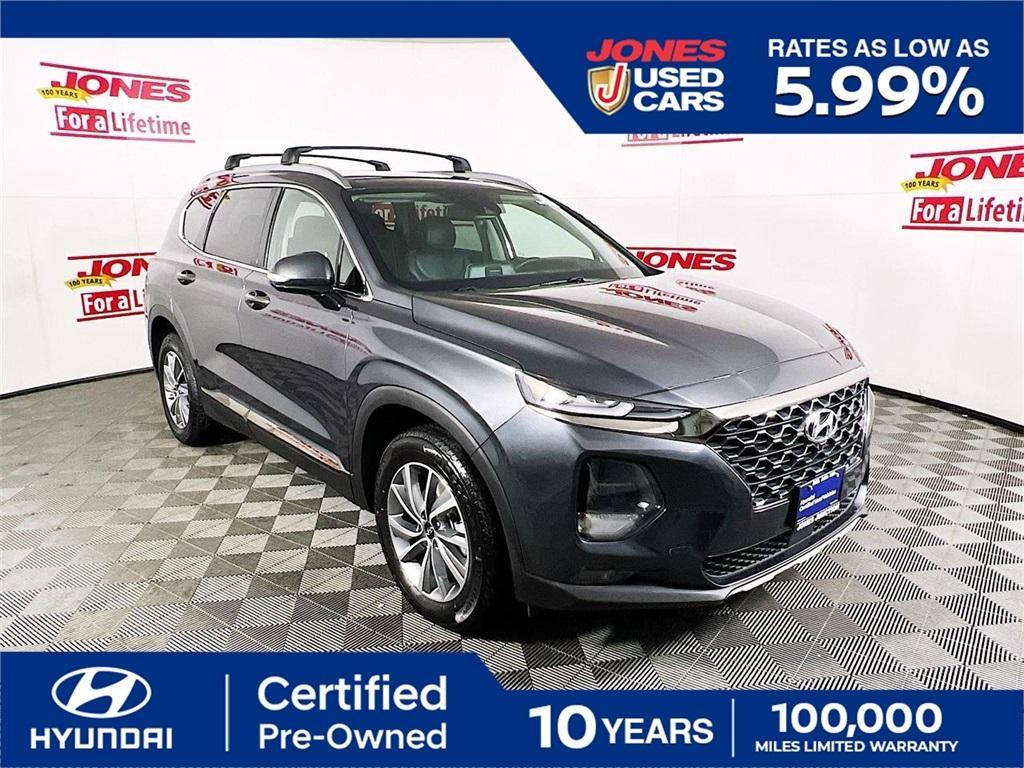 used 2020 Hyundai Santa Fe car, priced at $22,998