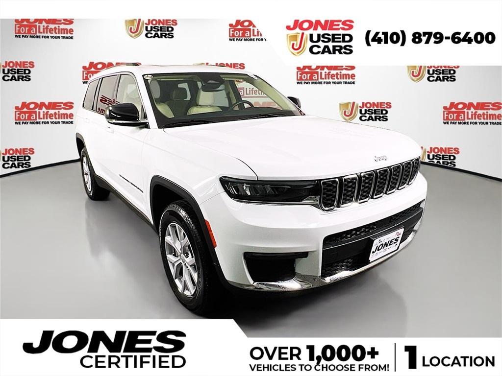 used 2022 Jeep Grand Cherokee L car, priced at $34,998