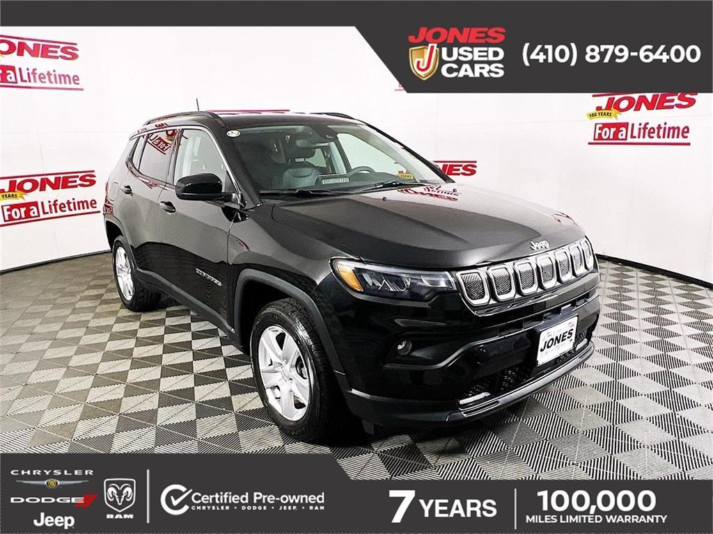 used 2022 Jeep Compass car, priced at $22,995