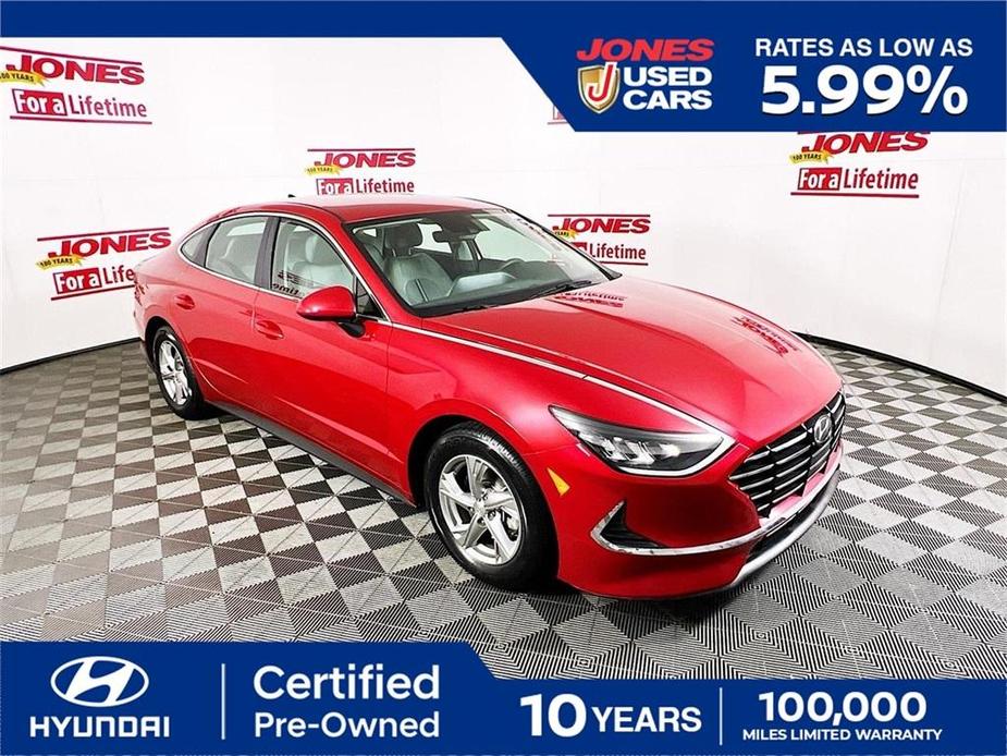 used 2021 Hyundai Sonata car, priced at $21,998