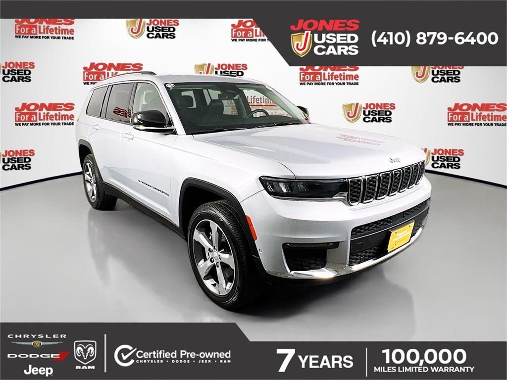 used 2022 Jeep Grand Cherokee L car, priced at $37,818