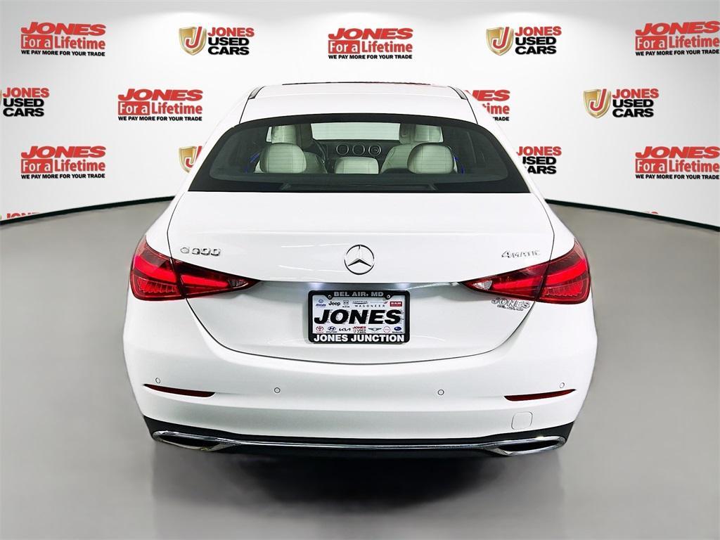 used 2024 Mercedes-Benz C-Class car, priced at $38,995