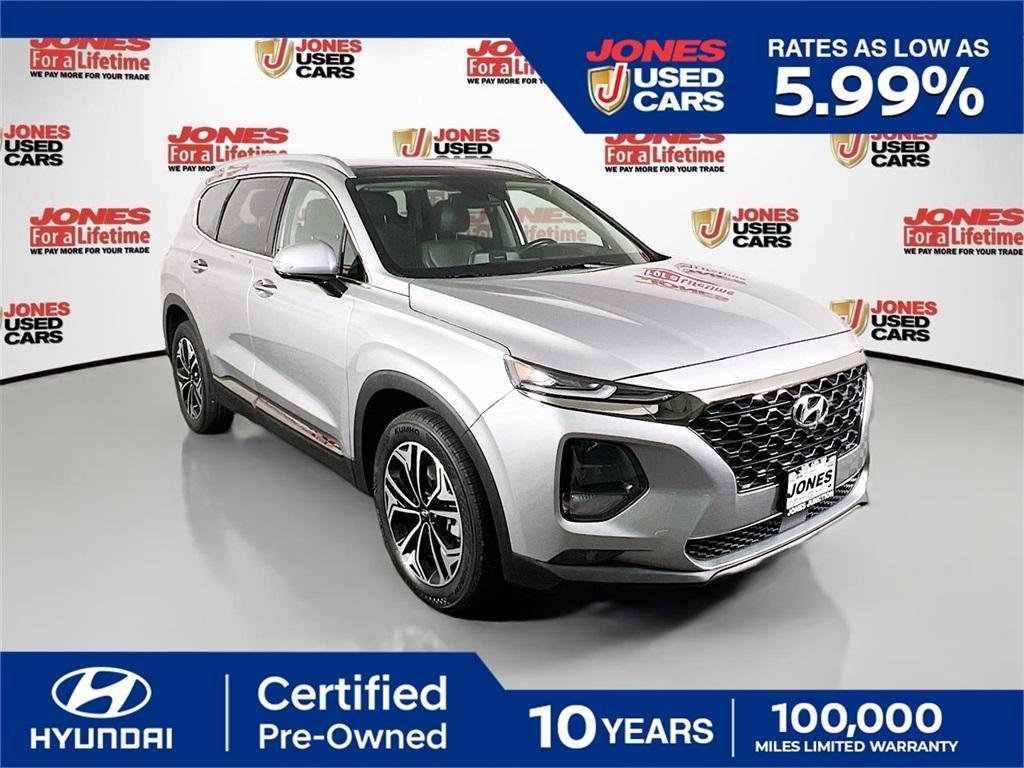 used 2020 Hyundai Santa Fe car, priced at $25,998