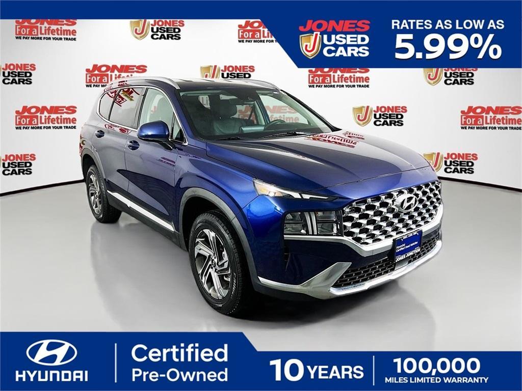 used 2022 Hyundai Santa Fe car, priced at $26,676