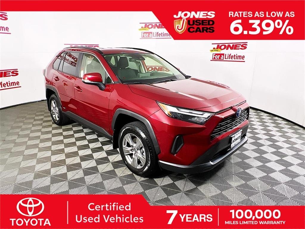 used 2023 Toyota RAV4 Hybrid car, priced at $34,998