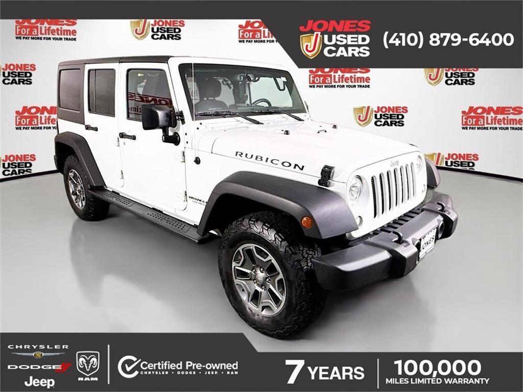 used 2017 Jeep Wrangler Unlimited car, priced at $28,950