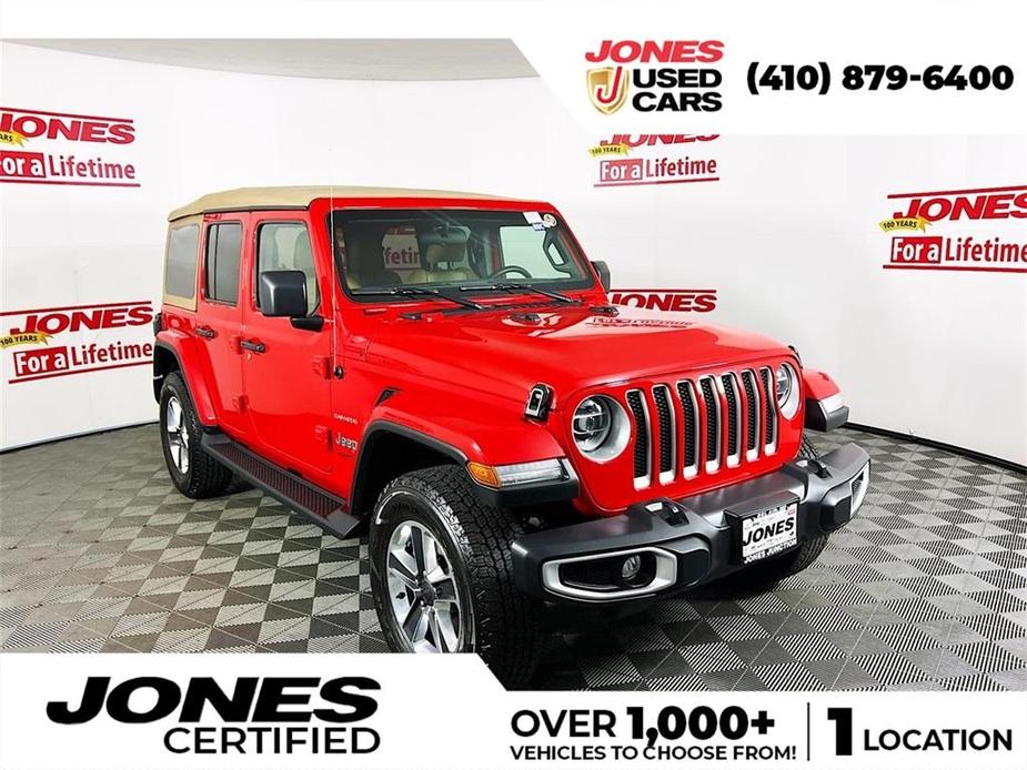 used 2021 Jeep Wrangler Unlimited car, priced at $39,665