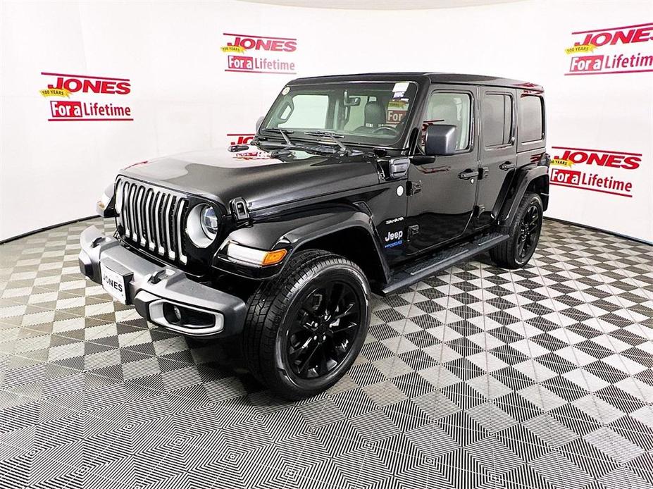 used 2021 Jeep Wrangler Unlimited 4xe car, priced at $33,995