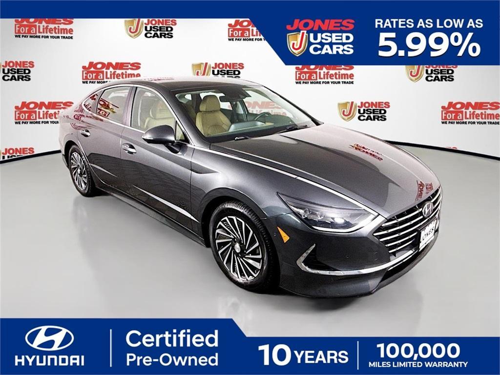 used 2022 Hyundai Sonata Hybrid car, priced at $25,998
