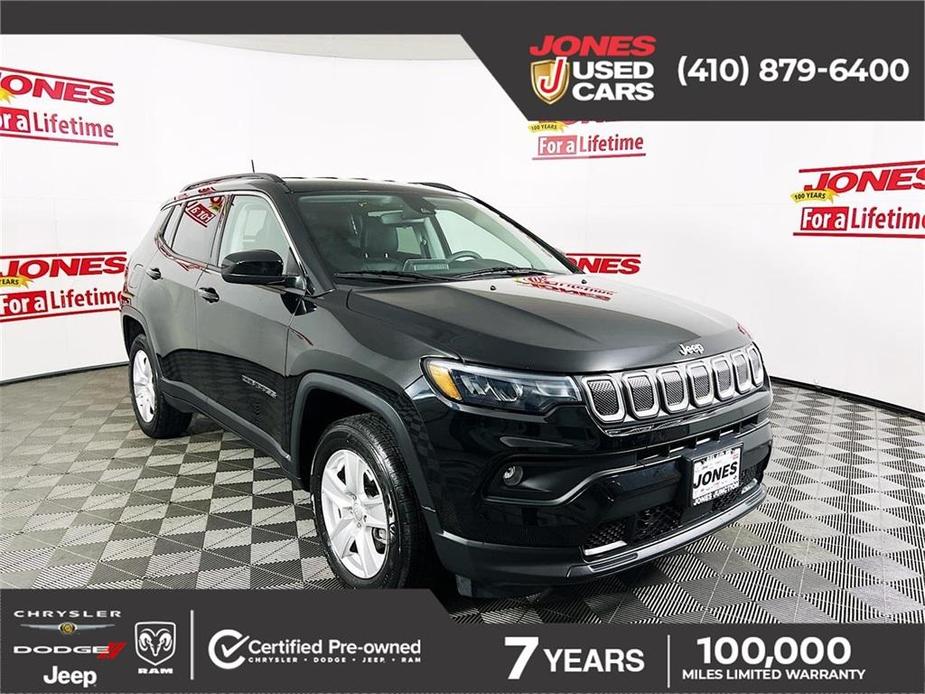 used 2022 Jeep Compass car, priced at $21,998
