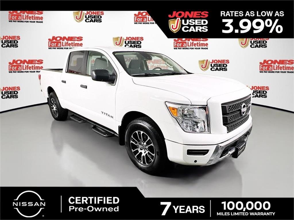 used 2024 Nissan Titan car, priced at $43,527