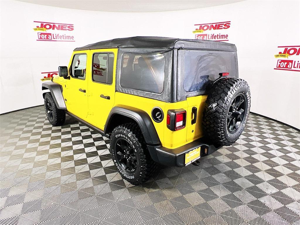 used 2020 Jeep Wrangler Unlimited car, priced at $31,995