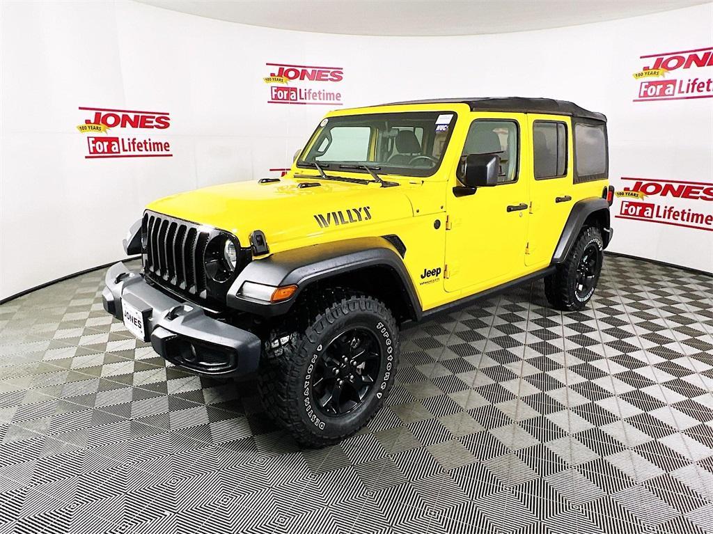 used 2020 Jeep Wrangler Unlimited car, priced at $31,995