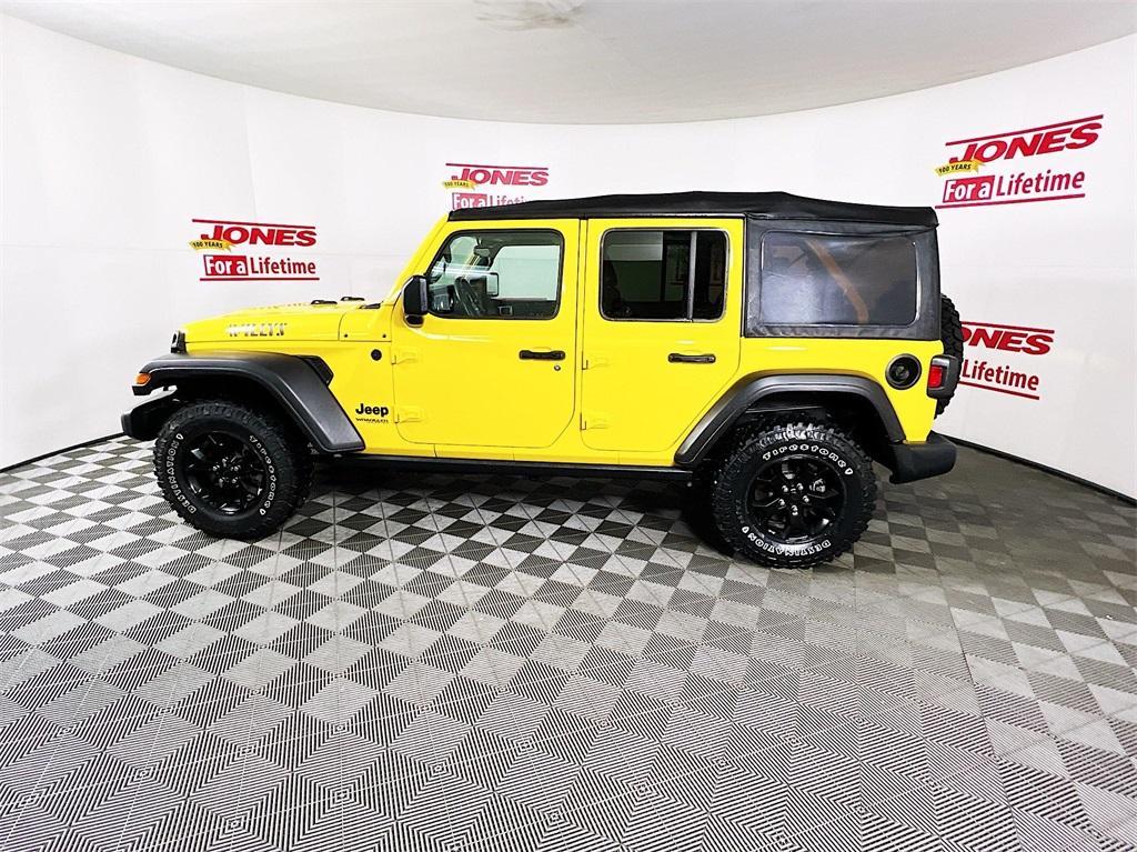 used 2020 Jeep Wrangler Unlimited car, priced at $31,995