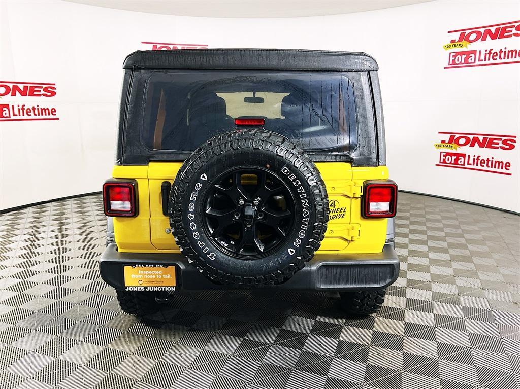 used 2020 Jeep Wrangler Unlimited car, priced at $31,995