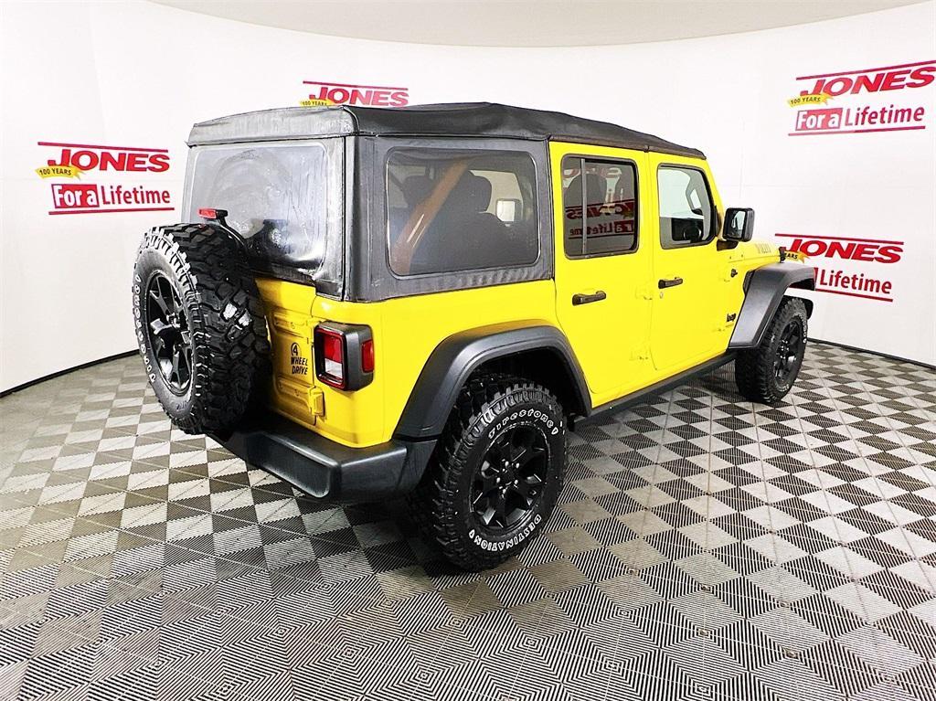 used 2020 Jeep Wrangler Unlimited car, priced at $31,995