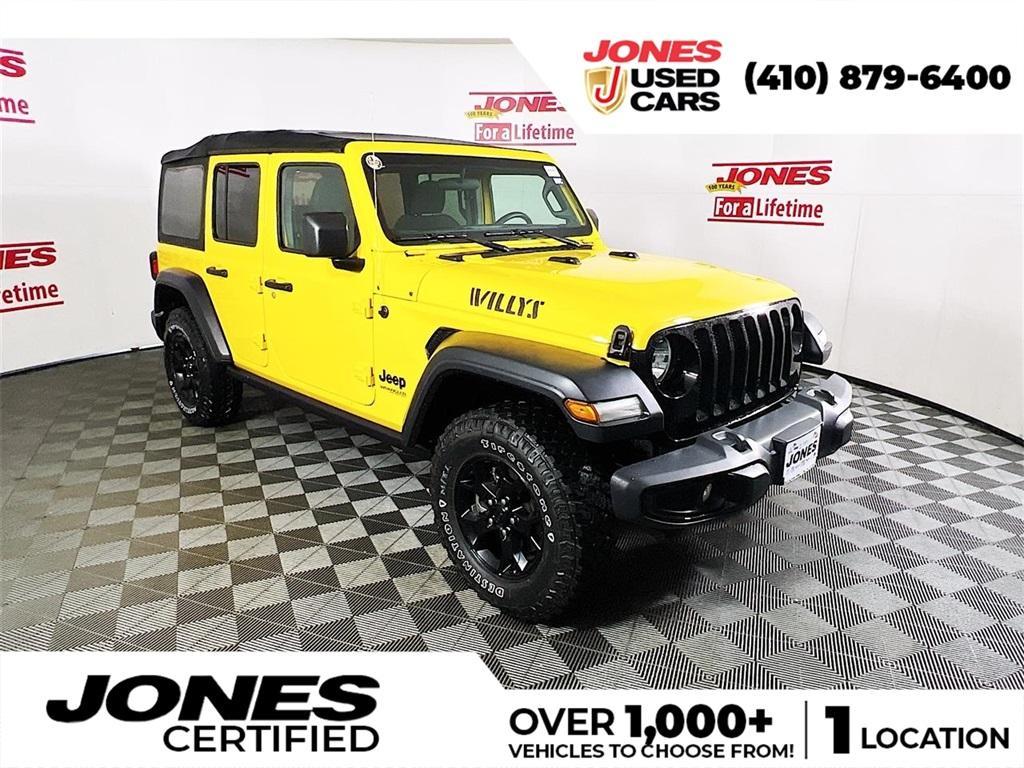 used 2020 Jeep Wrangler Unlimited car, priced at $31,995