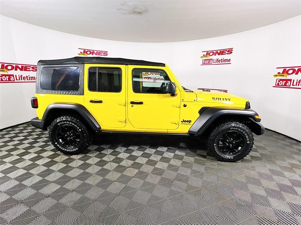 used 2020 Jeep Wrangler Unlimited car, priced at $31,995